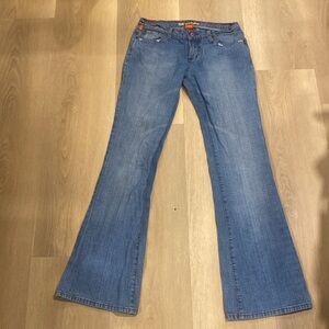 !it jeans Blue Flare & Wide Leg Jeans Y2K
